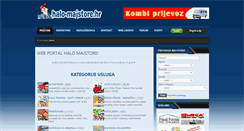Desktop Screenshot of halo-majstore.hr